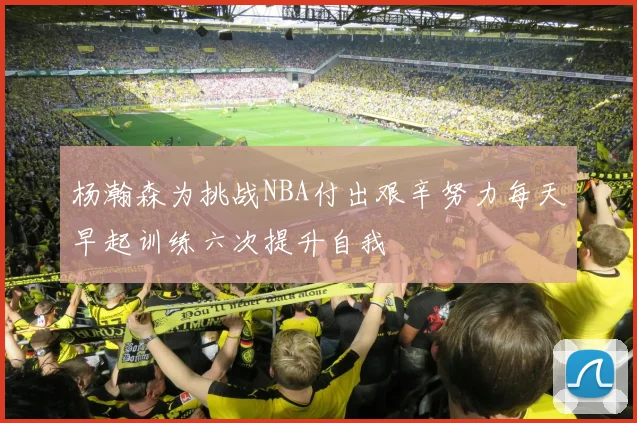 杨瀚森为挑战NBA付出艰辛努力每天早起训练六次提升自我
